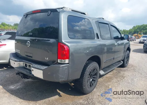 2004 Nissan Pathfinder Armada Le from USA, damaged, VIN 5N1AA08A54N743997